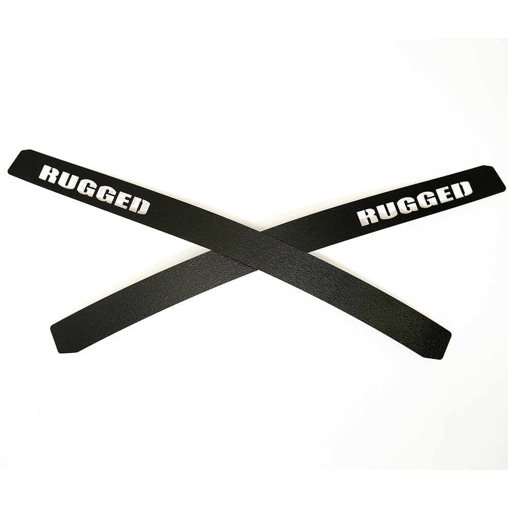 RUGGED フロントフェンダープロテクション ラプタ―ブラック