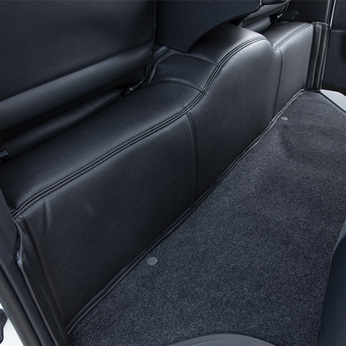 【セット商品】 エンジンフードカバー フロント+リアセット 【レザーブラック】