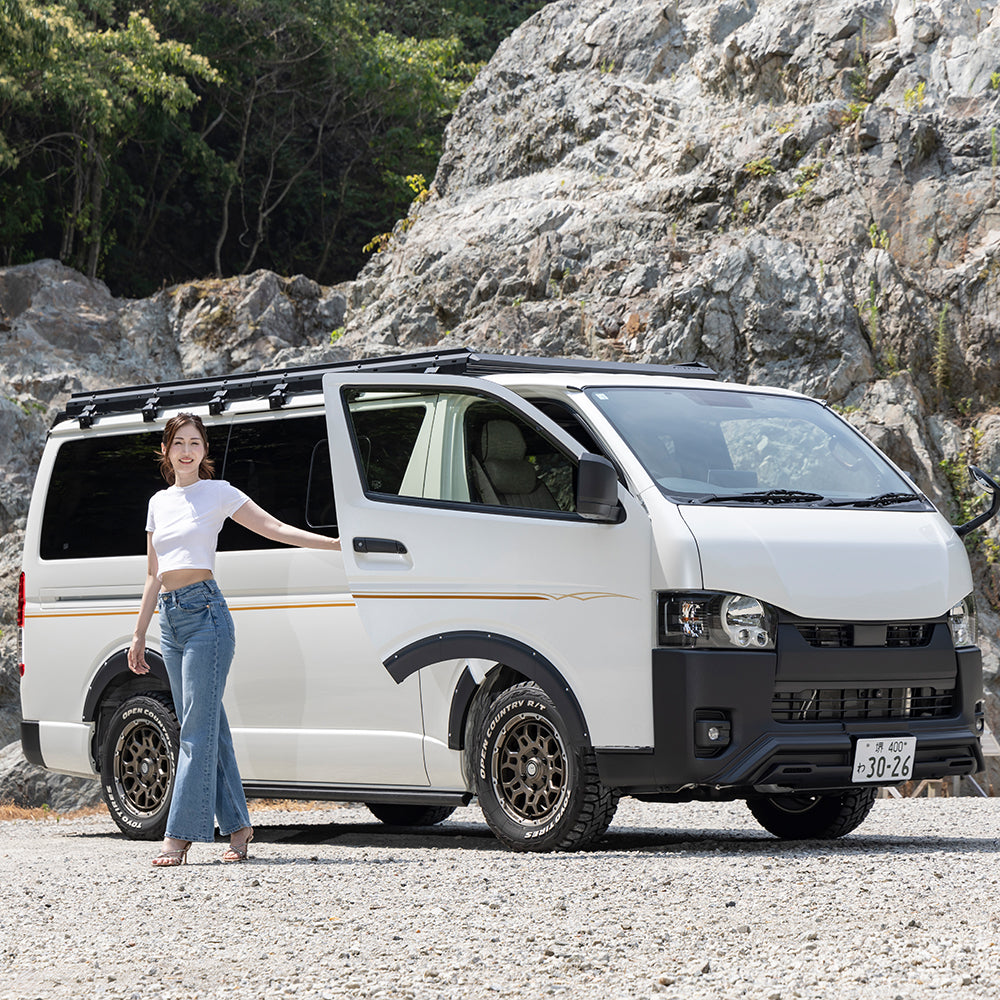 ラギッドX UP-STYLEオーバーフェンダー