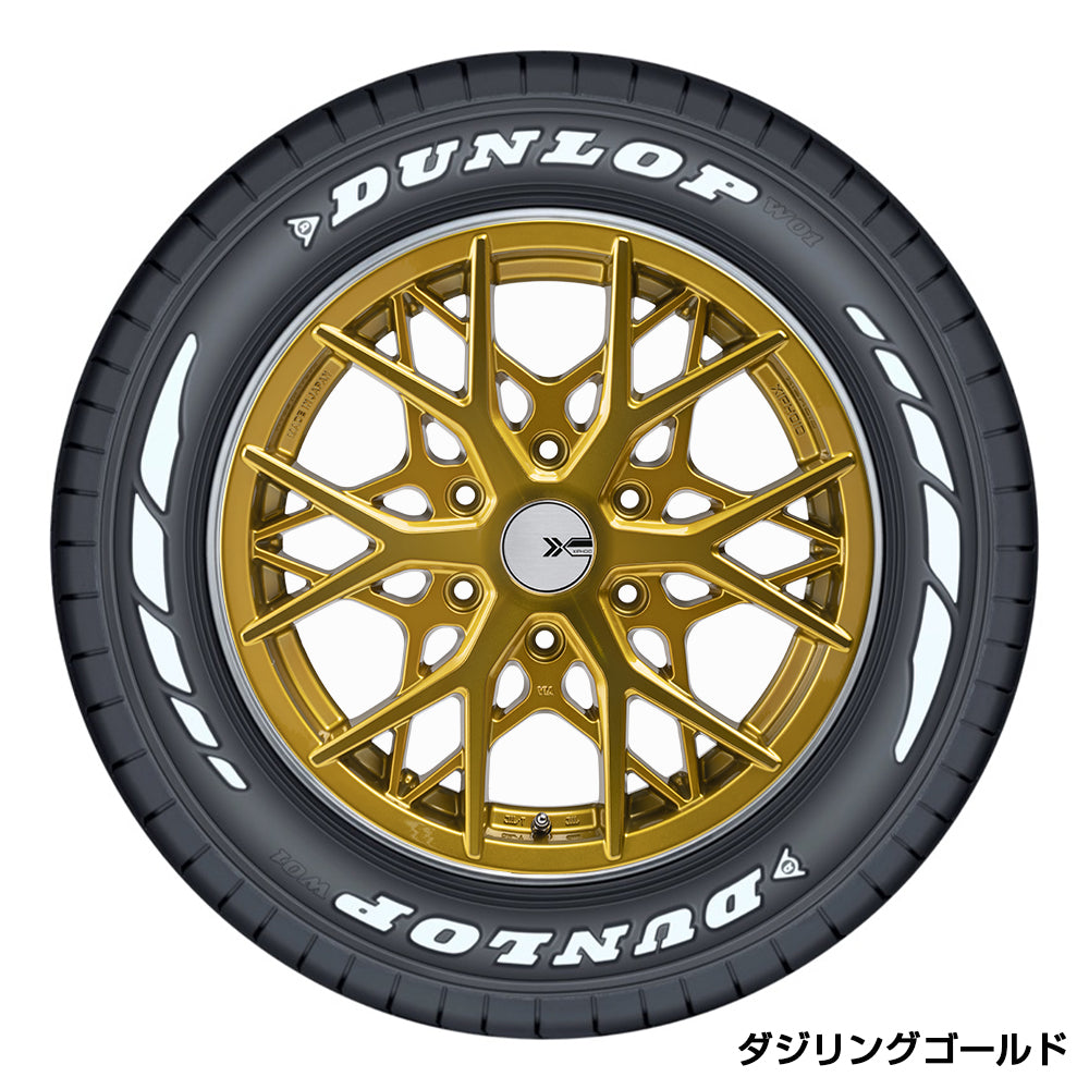 XIPHOID × ダンロップ W01 for WINTER　スタッドレスタイヤ　4本セット