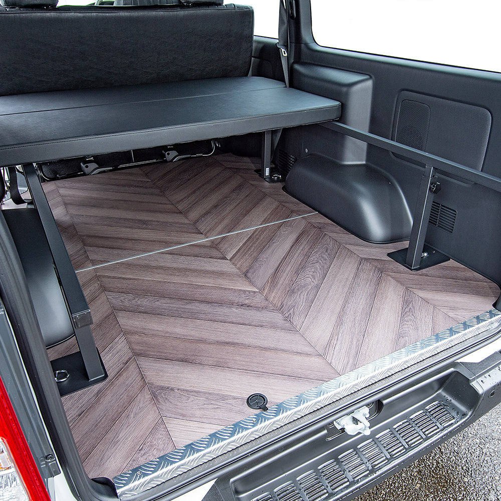 4分割パイプ式ベッドキット＋ベッドエクステンダー　2点セット【標準ボディ】