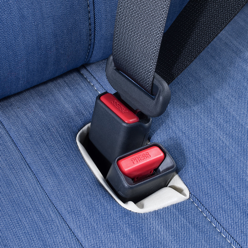 Denim seat cover