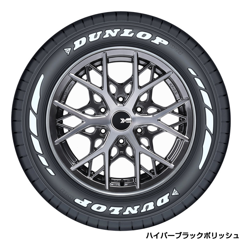 XIPHOID × ダンロップ W01 for WINTER　スタッドレスタイヤ　4本セット