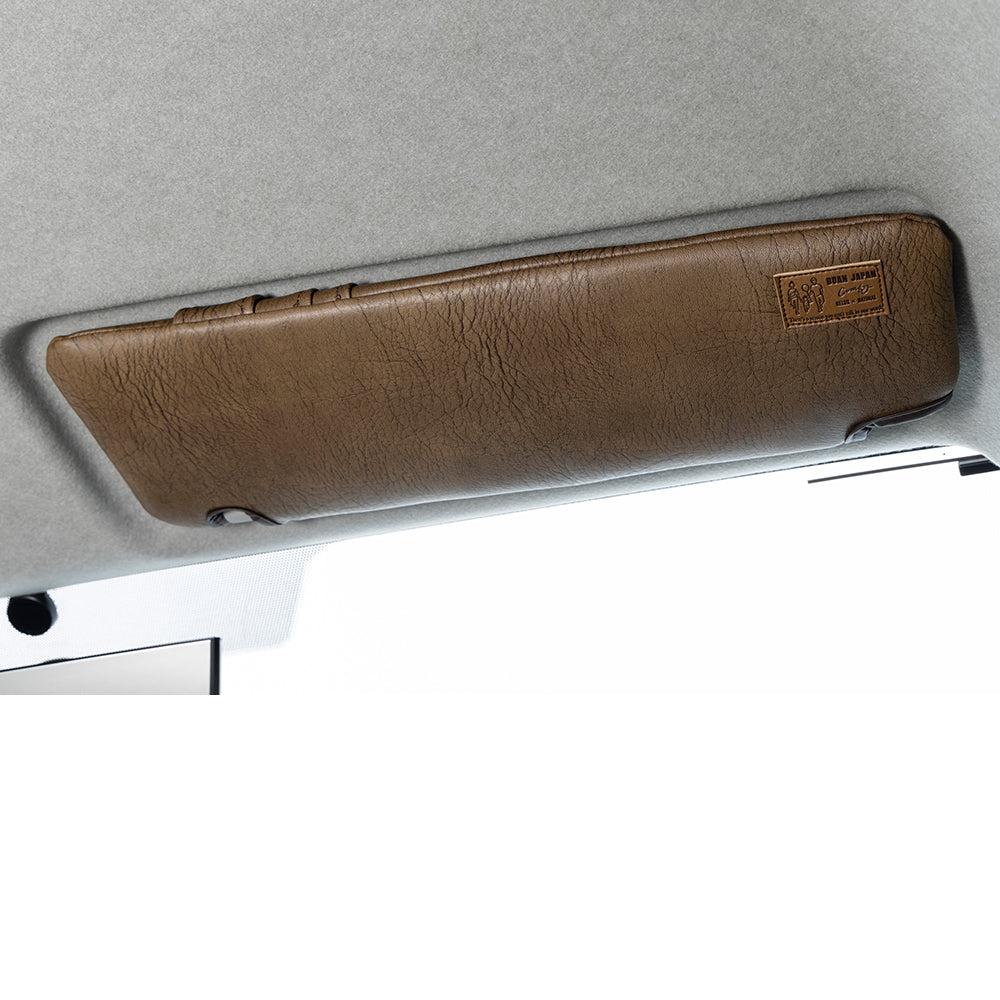 Sun visor cover for standard body