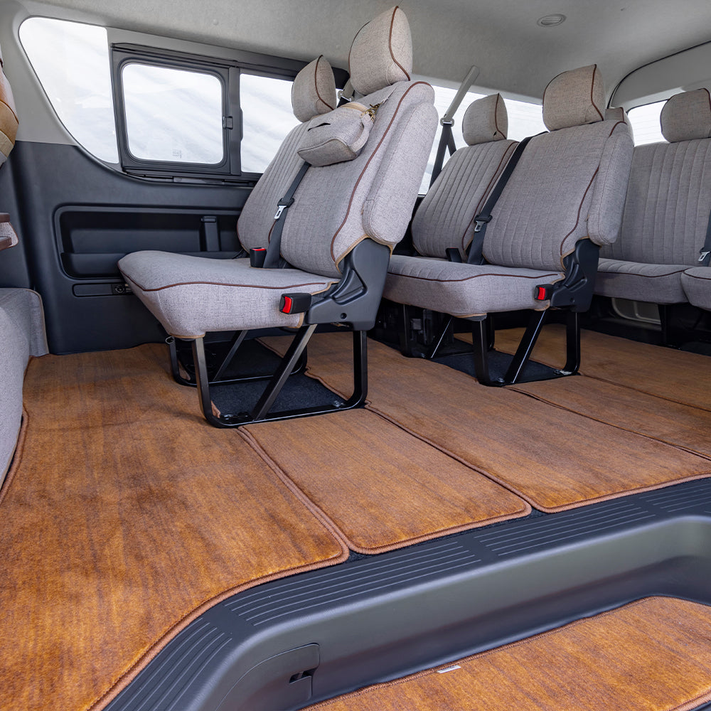 ワゴンGL用 フロアマット【 ナチュラルウッド柄】