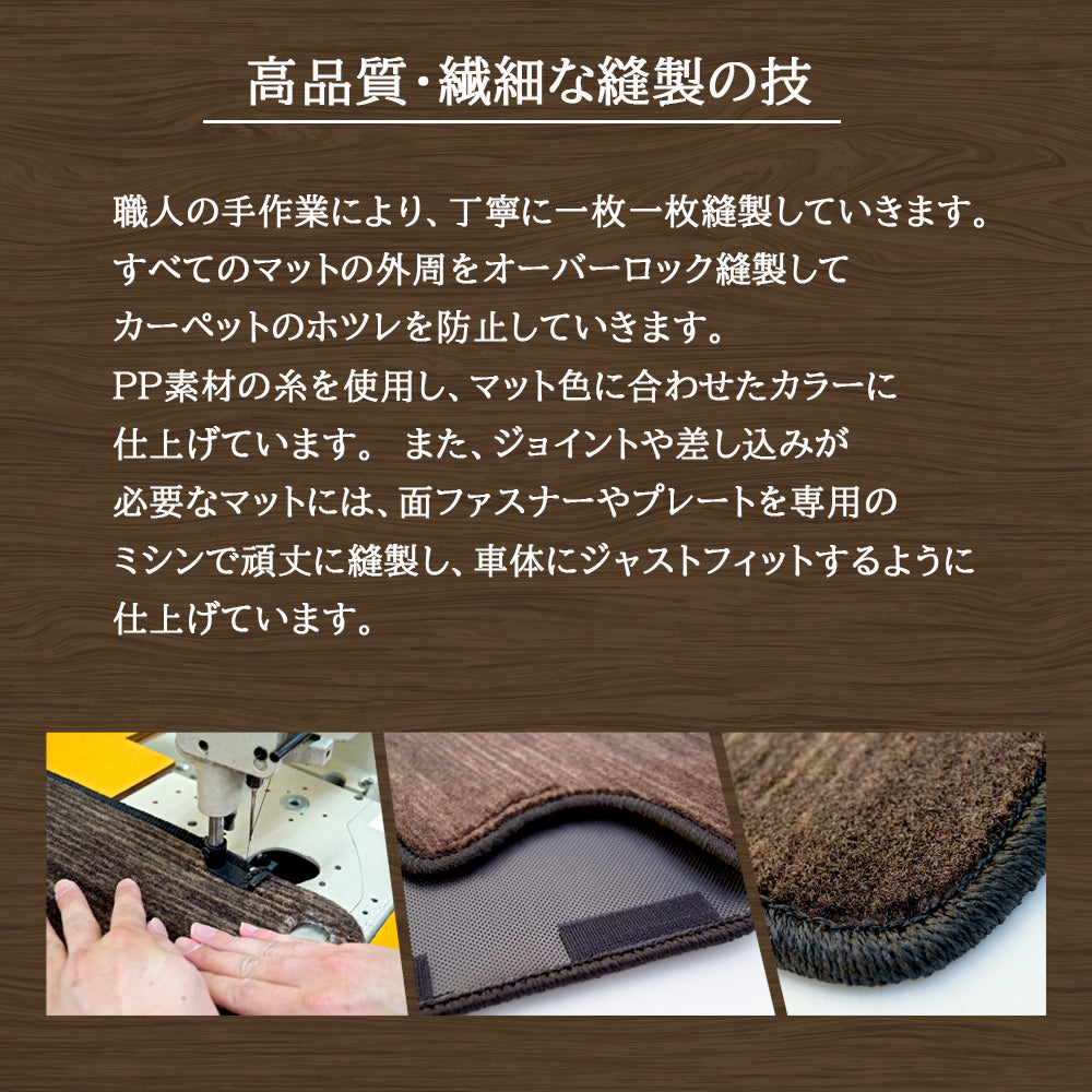 ワゴンGL用 フロアマット【ホワイトウッド柄】