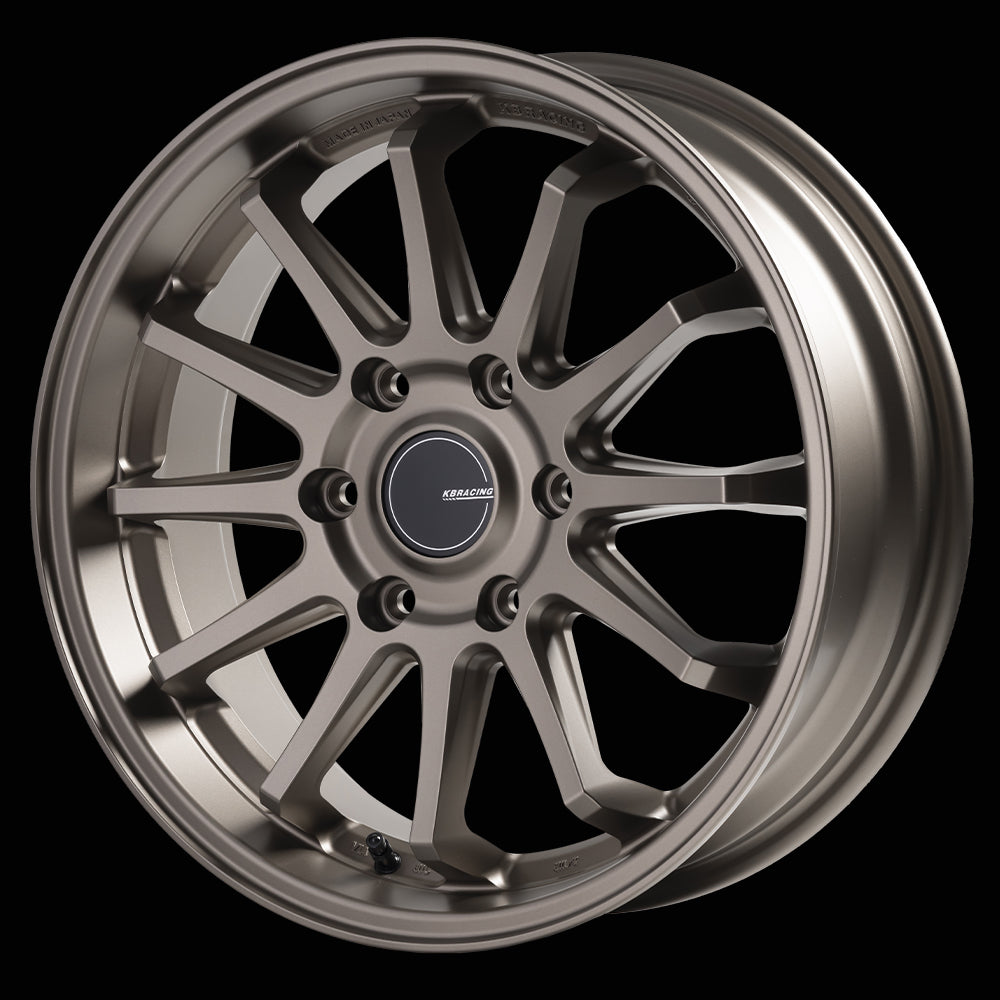 KBRACING S-12 × YOKOHAMA PARADA PA03 タイヤホイール4本セット【ホワイトレター】