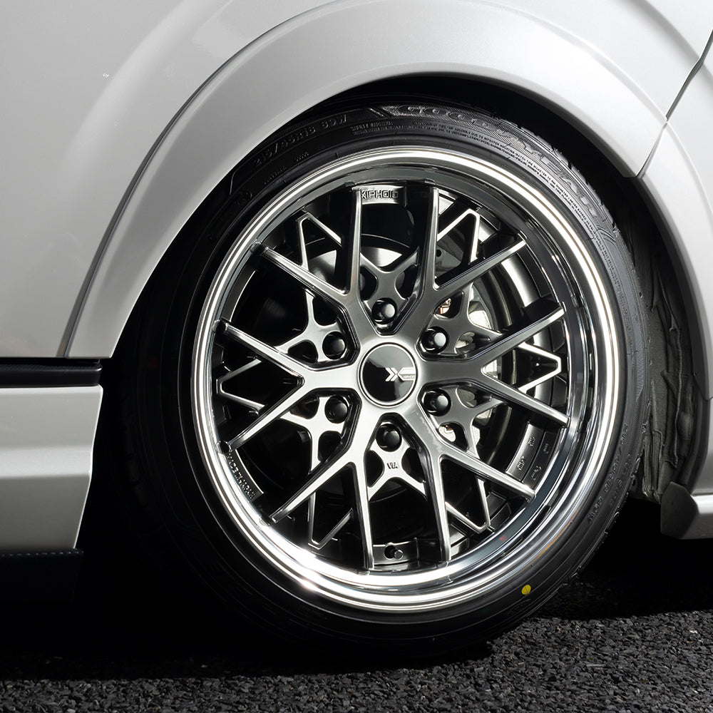 XIPHOID 2 2-Piece Wheel 17-inch <Reverse Rim> 4-Piece Set【BUANJAPAN】