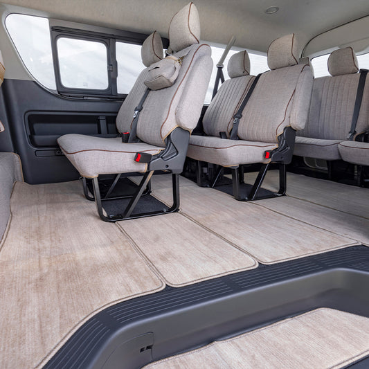 ワゴンGL用 フロアマット【ホワイトウッド柄】