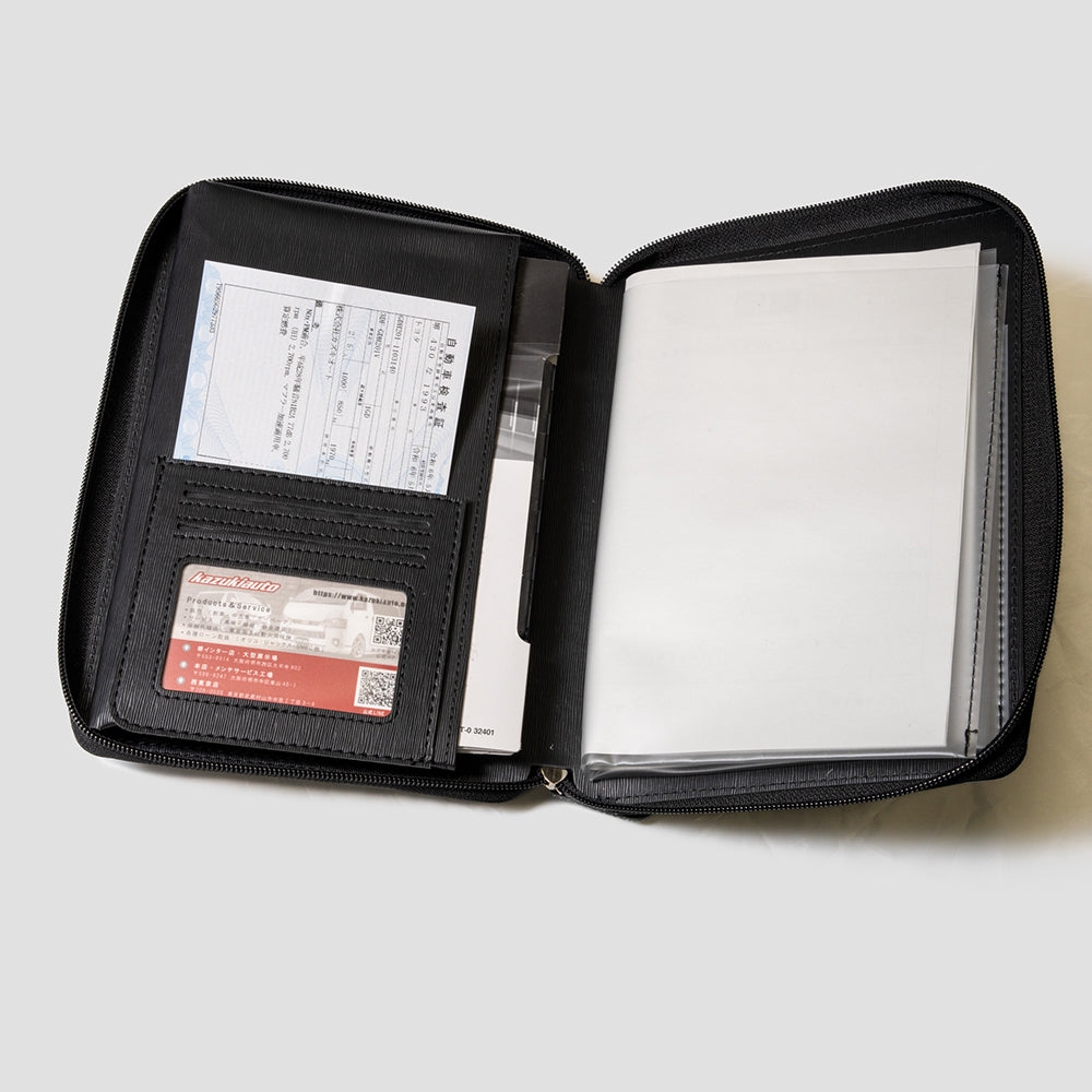 Vehicle Registration Certificate Case with Carbon Accent – BUAN JAPAN