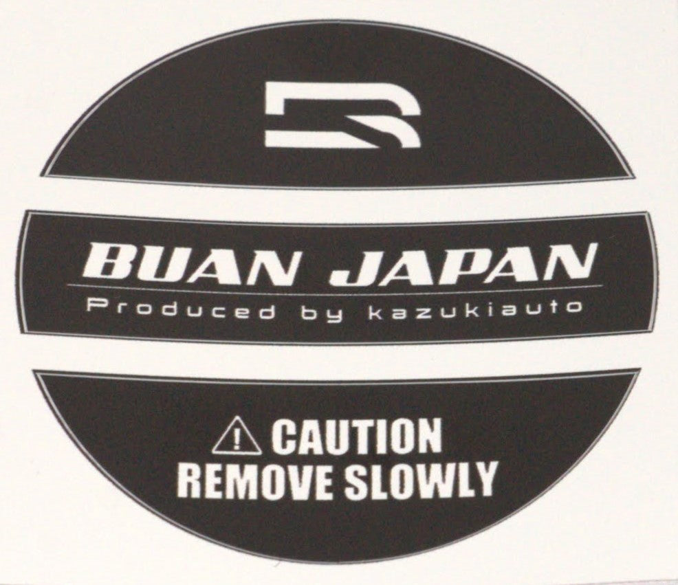 BUANJAPAN×HONEST Fuel filler glass lid