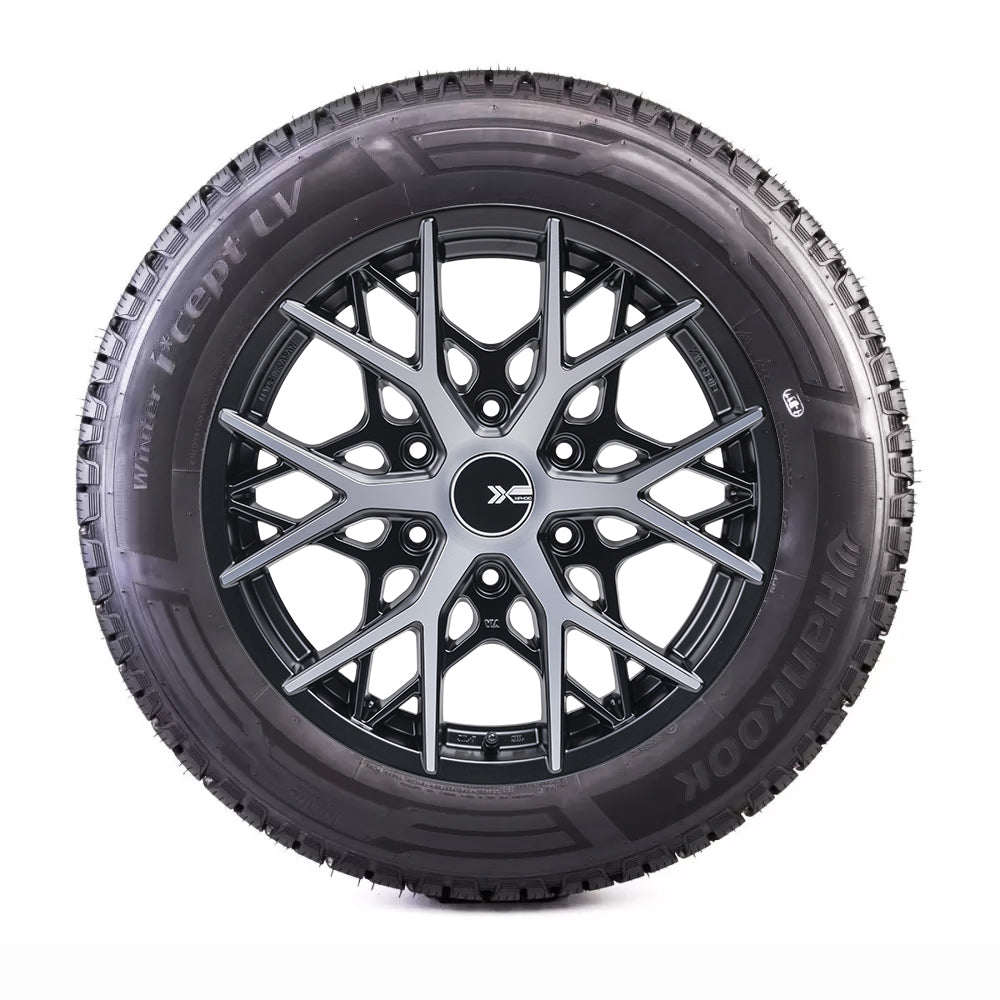 KBRACING17 × スタッドレスタイヤ　ホイール4本セット　HANKOOK WINTER ICEPT LV RW12 (コピー)