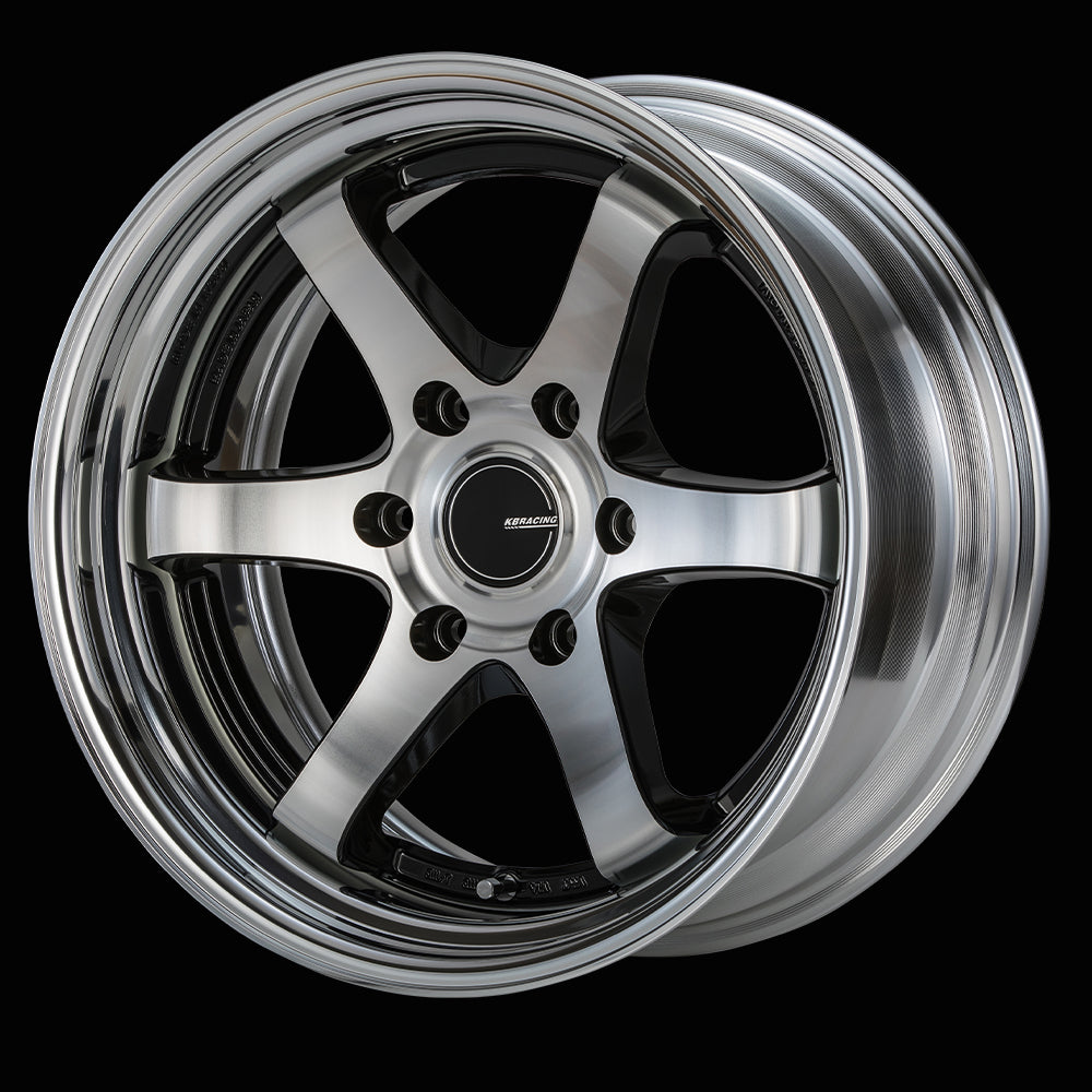 KBRACING2 2 Piece Wheels 17inch <Rever Slim> 4pcs set [BUANJAPAN]