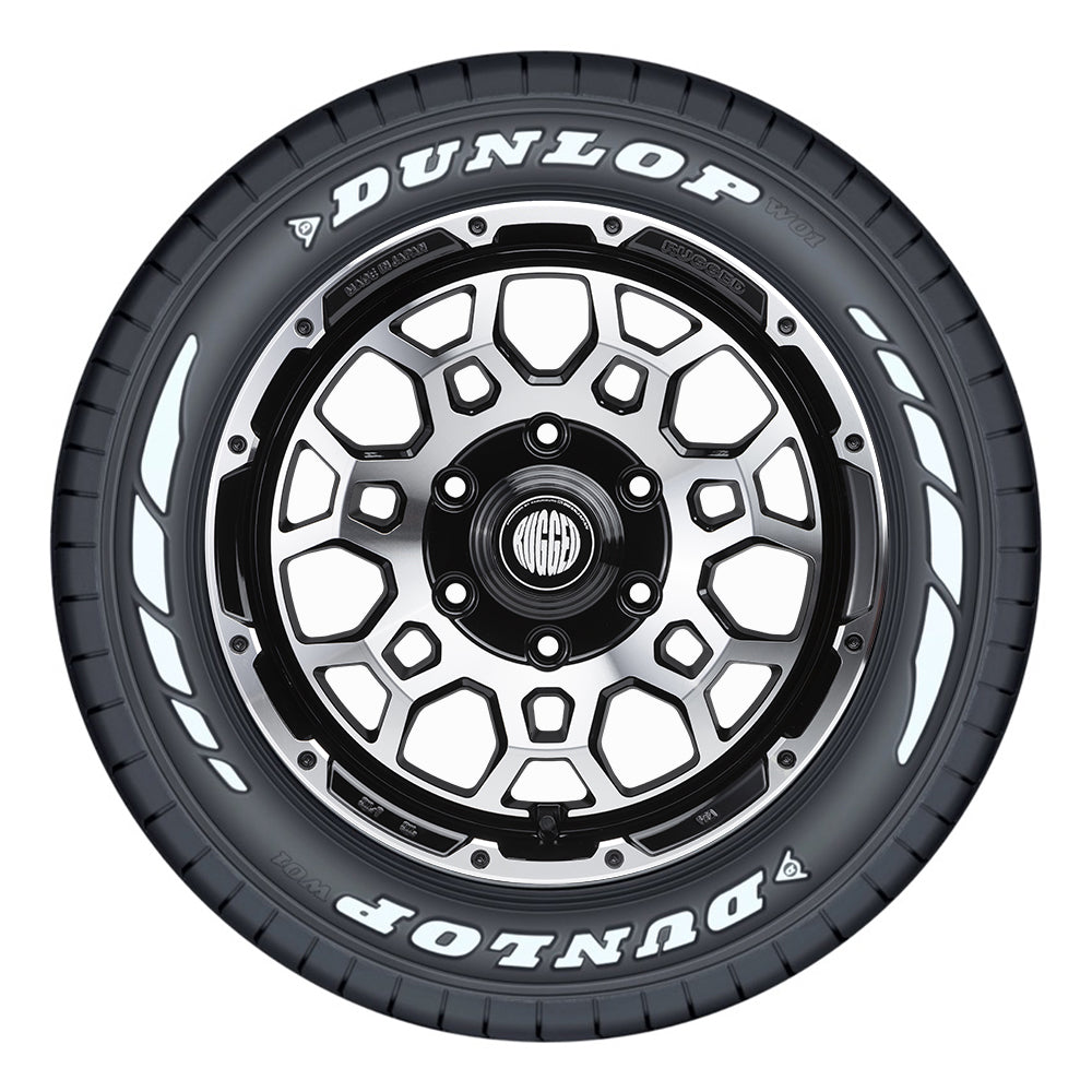 RUGGED ROCK × ダンロップ W01 for WINTER 4本セット