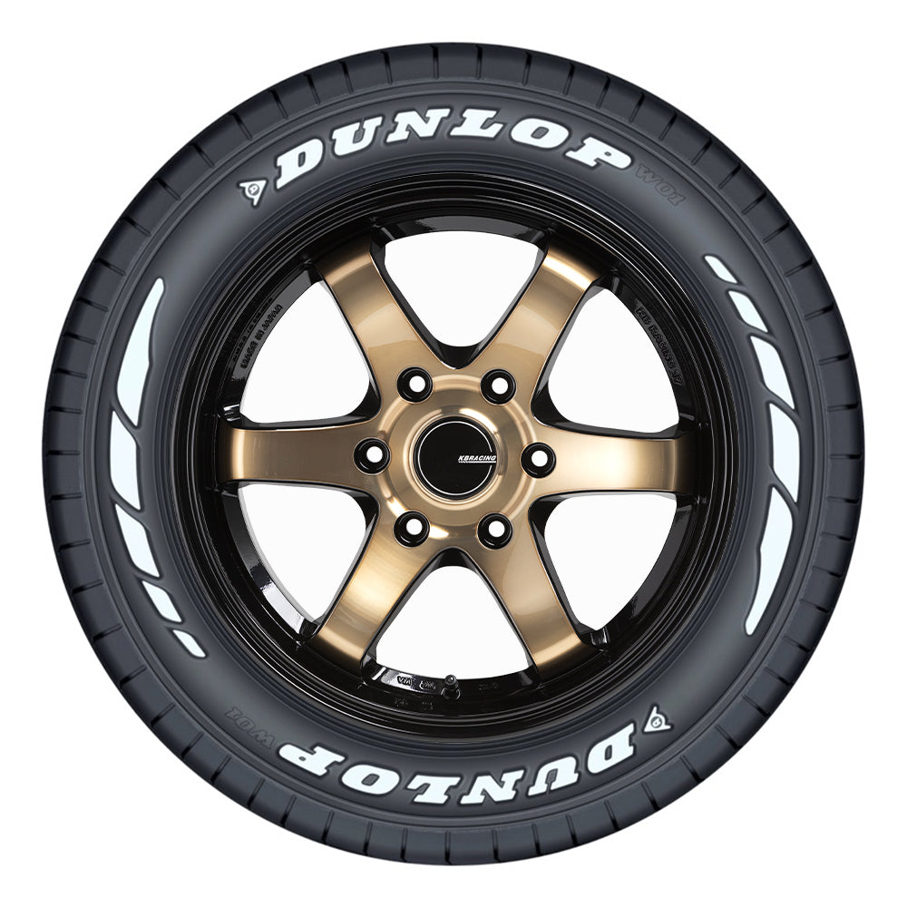 KBRACING17 × ダンロップ W01 for WINTER　スタッドレス4本セット