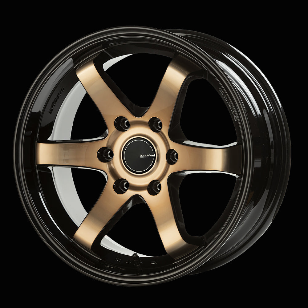 KBRACING18 MAX × オーレンカウンター タイヤホイール4本セット【ホワイトレター】