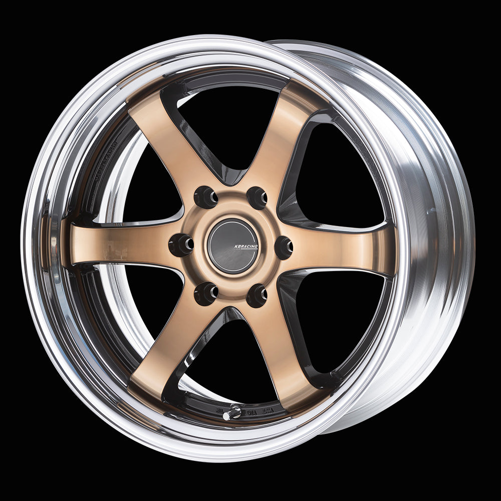 KBRACING2 2 Piece Wheel 19inch <Step Rim> 4pcs set [BUANJAPAN]