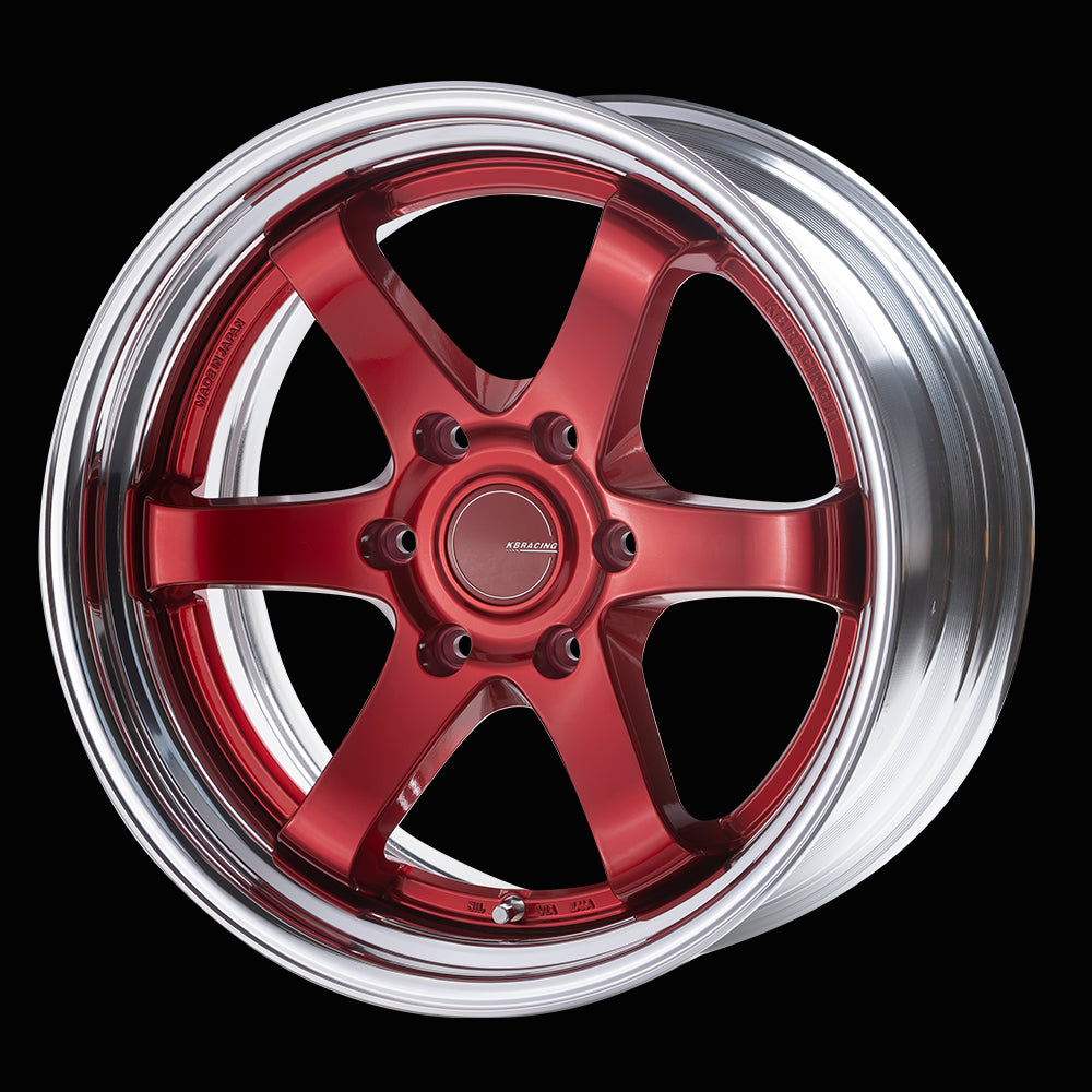 KBRACING2 2 Piece Wheels 18inch <River Slim> 4pcs set [BUANJAPAN]