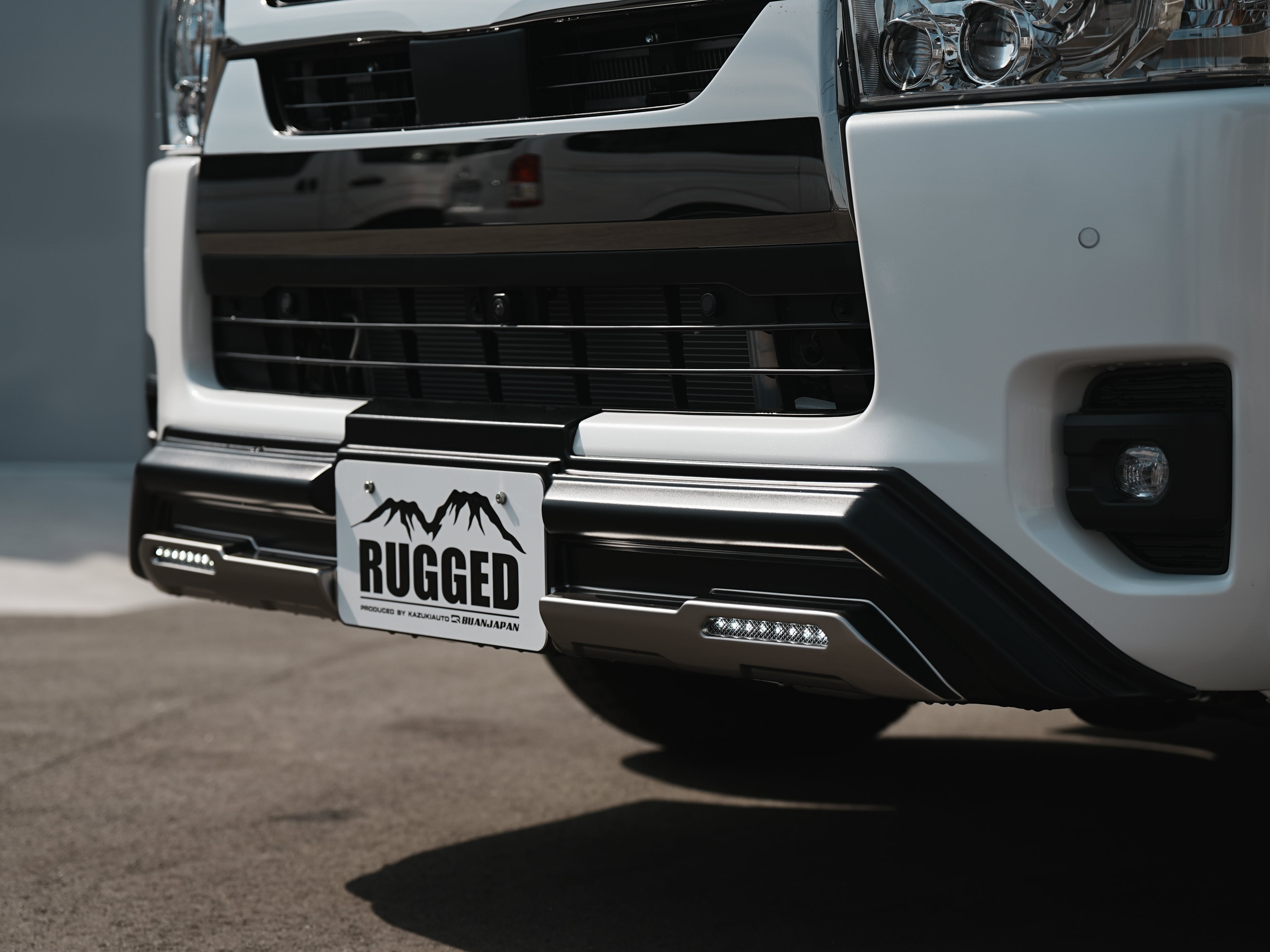 フロントバンパーガード【RUGGED X】ラギッドエックス 標準ボディ
