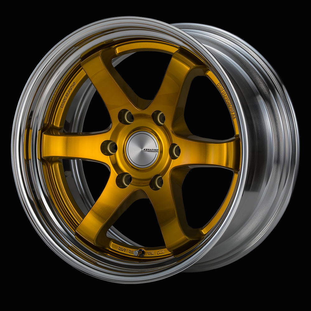 KBRACING2 2 Piece Wheels 17inch <Rever Slim> 4pcs set [BUANJAPAN]