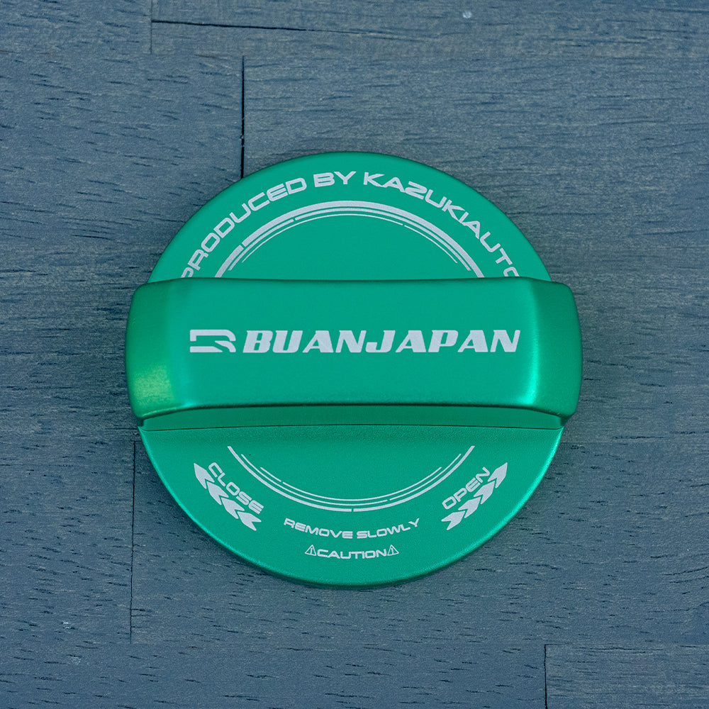 Fuel cap aluminum cover