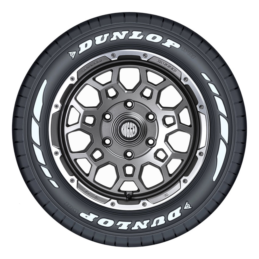 RUGGED ROCK × ダンロップ W01 for WINTER 4本セット