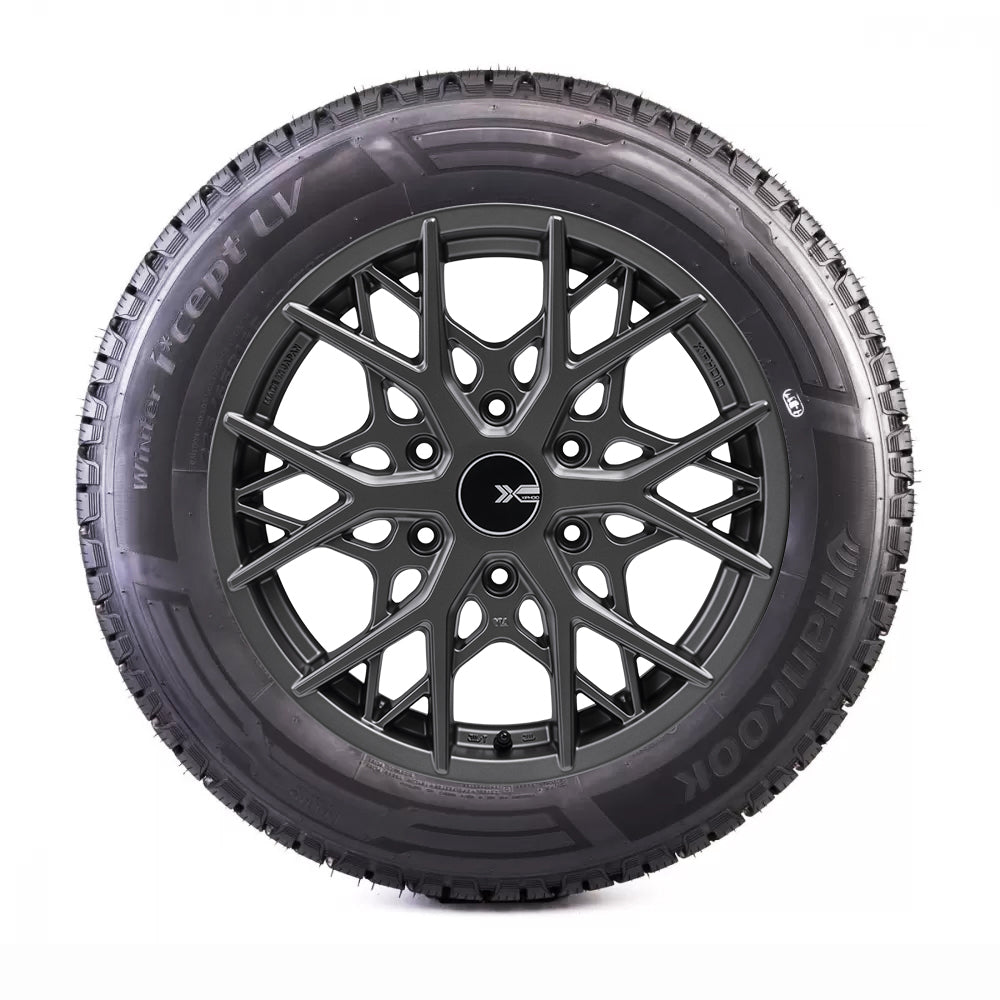 XIPHOID　ハンコック　スタッドレスタイヤホイール4本セット　HANKOOK WINTER ICEPT LV RW12