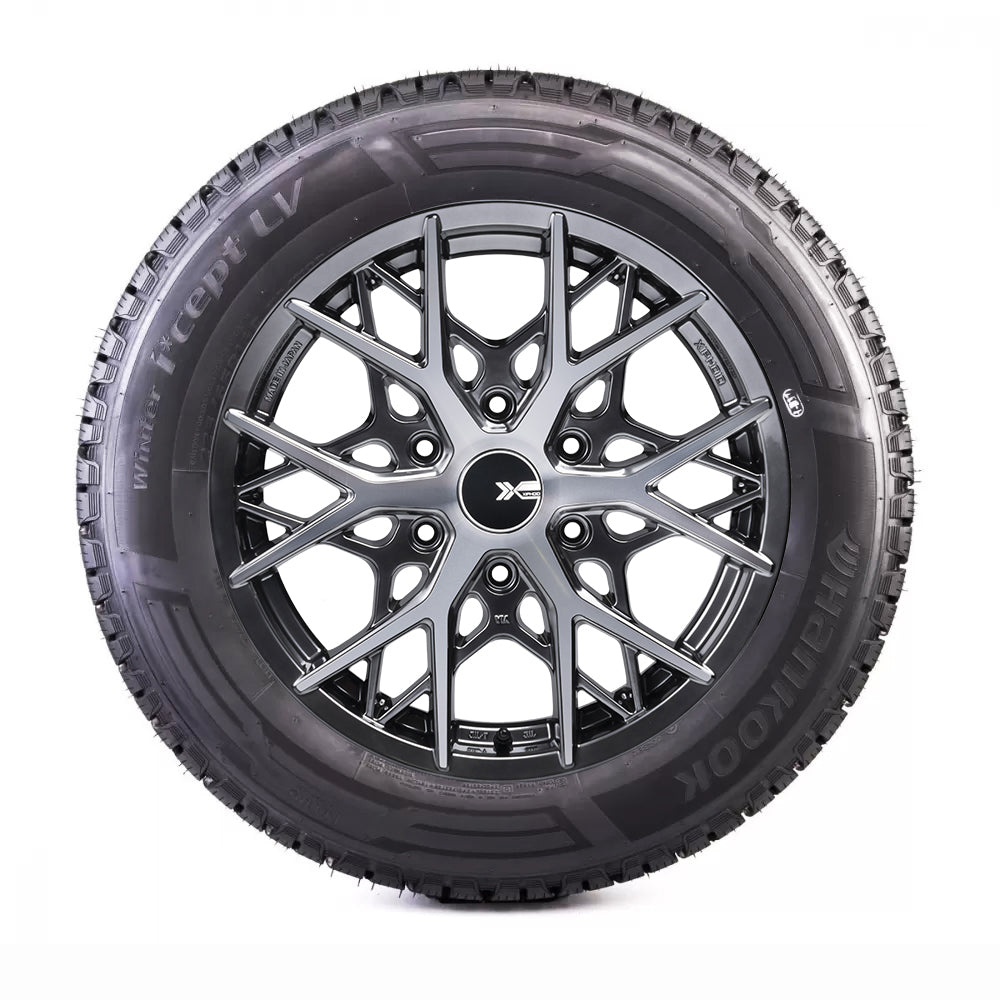 KBRACING17 × スタッドレスタイヤ　ホイール4本セット　HANKOOK WINTER ICEPT LV RW12 (コピー)