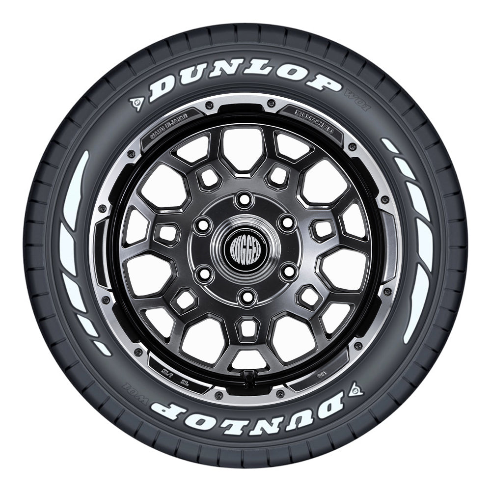 RUGGED ROCK × ダンロップ W01 for WINTER 4本セット