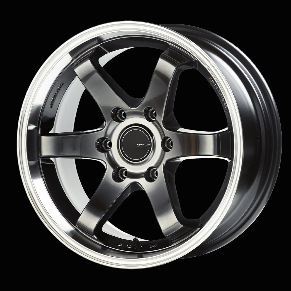KBRACING18 MAX × オーレンカウンター タイヤホイール4本セット【ブラックレター】