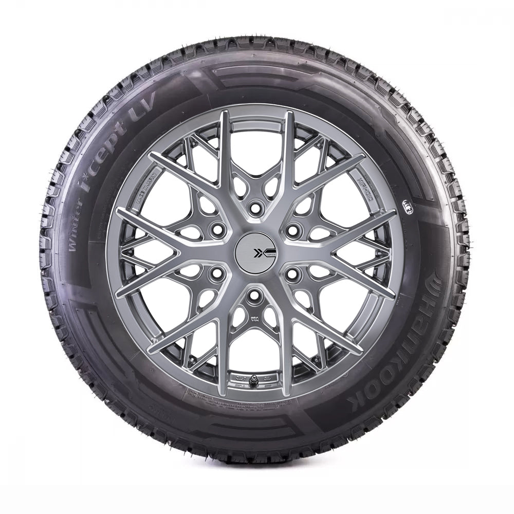 XIPHOID　ハンコック　スタッドレスタイヤホイール4本セット　HANKOOK WINTER ICEPT LV RW12