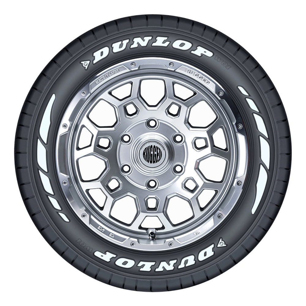 RUGGED ROCK × ダンロップ W01 for WINTER 4本セット