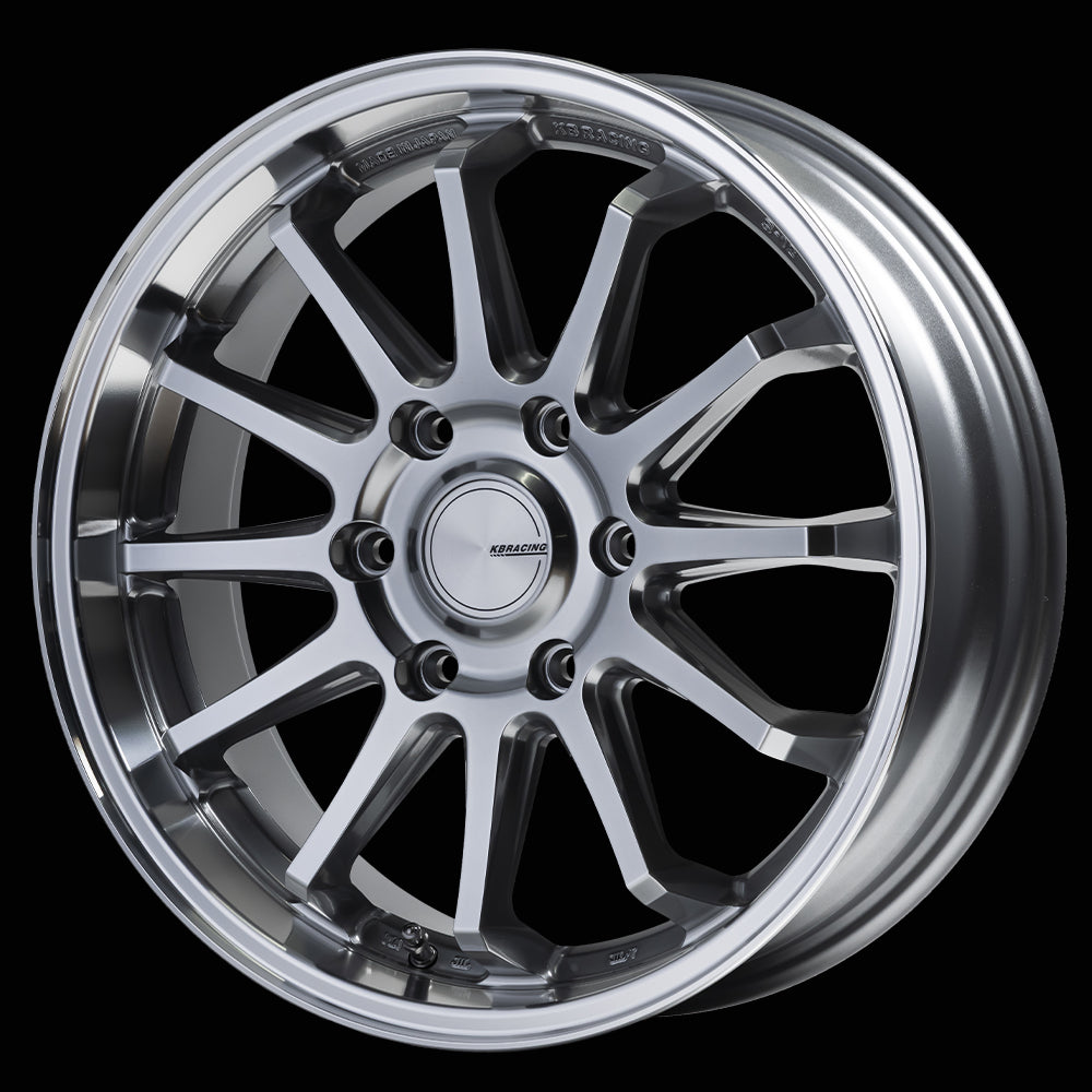 KBRACING S-12 × YOKOHAMA PARADA PA03 タイヤホイール4本セット【ブラックレター】