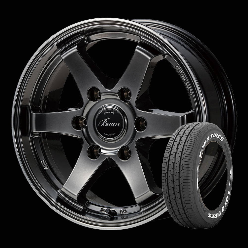 KBRACING16 × TOYO H30 Set of 4 tires and wheels