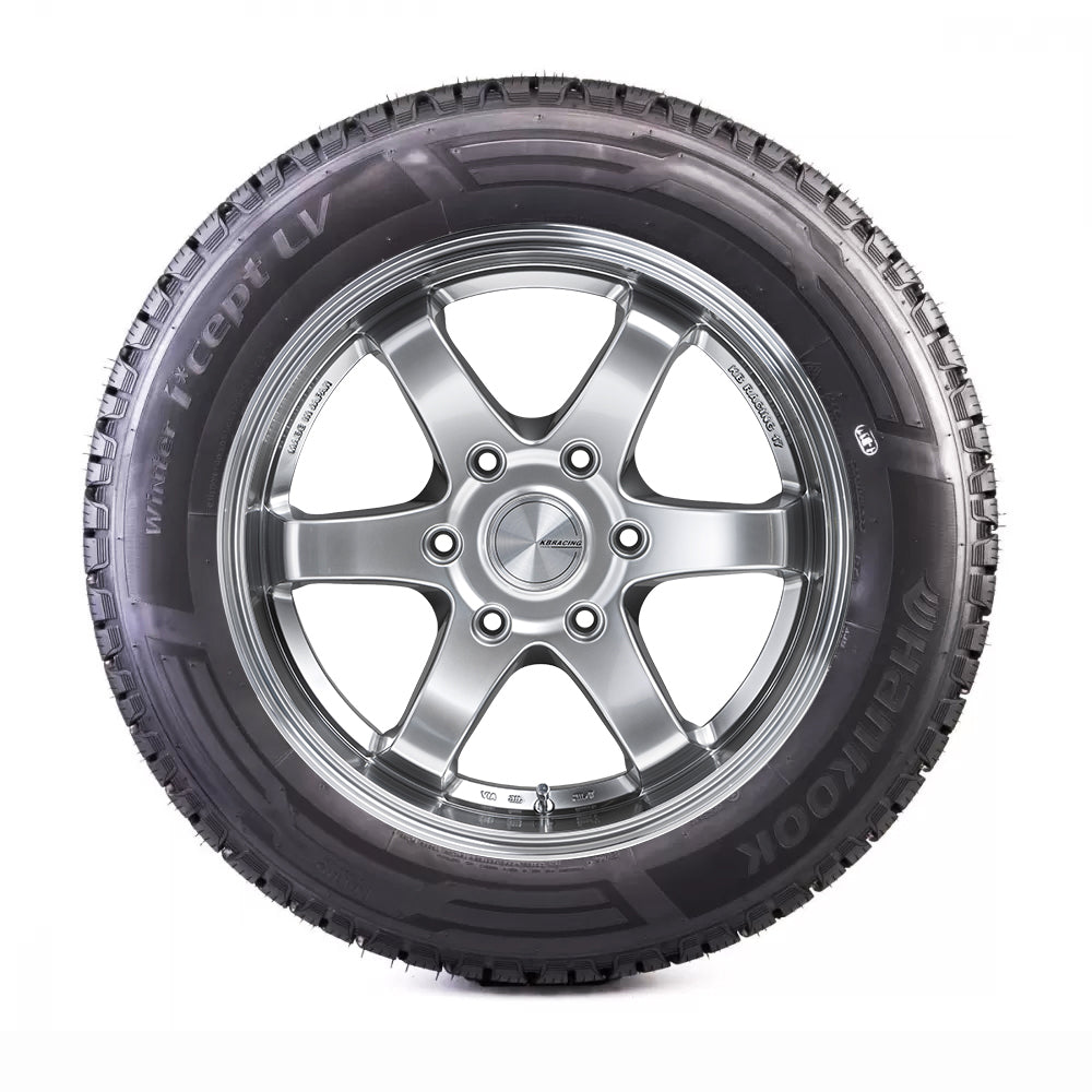 KBRACING17 × スタッドレスタイヤ　ホイール4本セット　HANKOOK WINTER ICEPT LV RW12