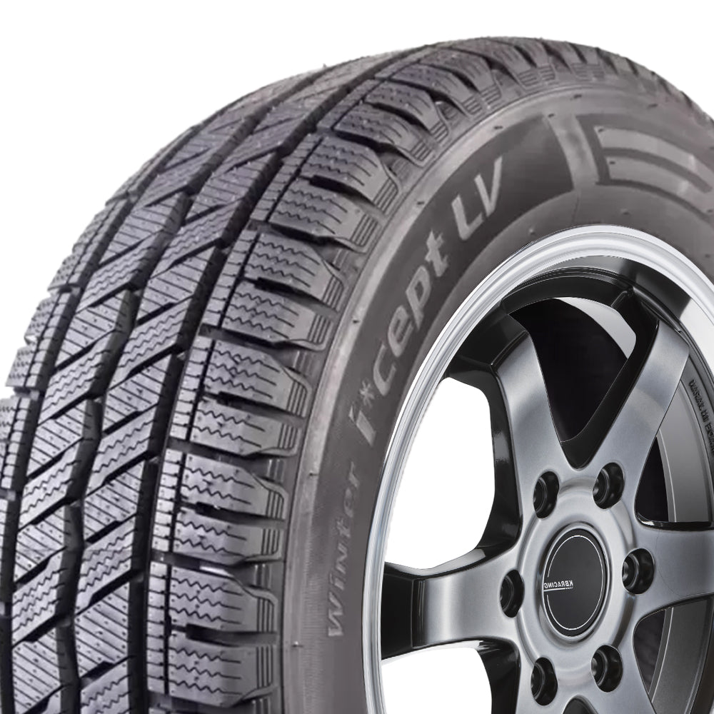 KBRACING17 × スタッドレスタイヤ　ホイール4本セット　HANKOOK WINTER ICEPT LV RW12