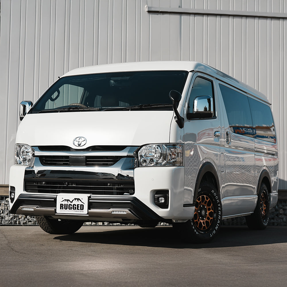 Front bumper guard [RUGGED XX] Rugged double X wide body