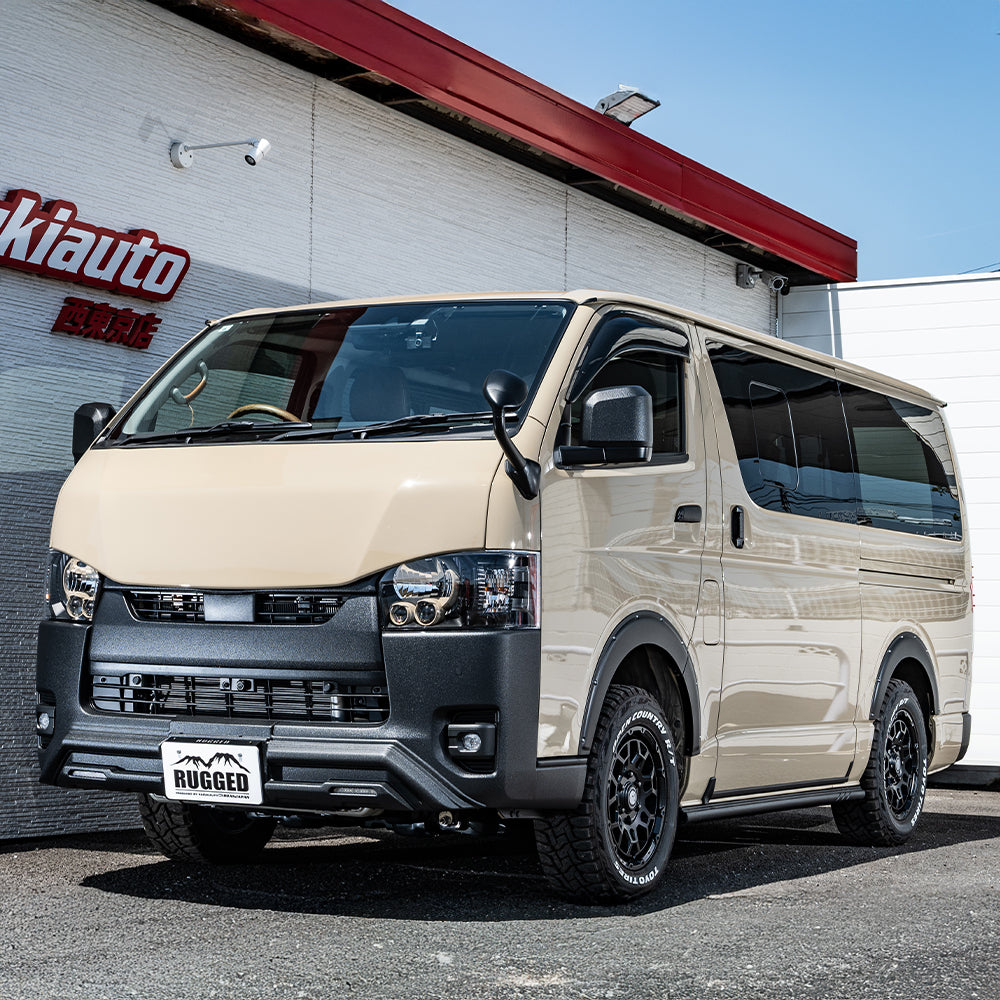 フロントバンパーガード【RUGGED X】ラギッドエックス 標準ボディ