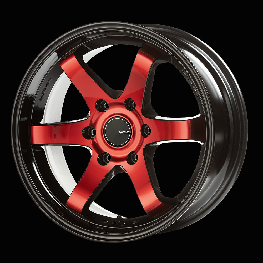 KBRACING18 MAX × YOKOHAMA PARADA PA03 Set of 4 Tires and Wheels [Black Letter]