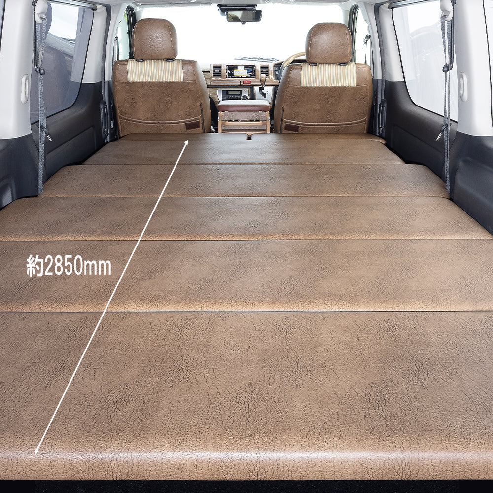 4分割パイプ式ベッドキット＋ベッドエクステンダー　2点セット【標準ボディ】