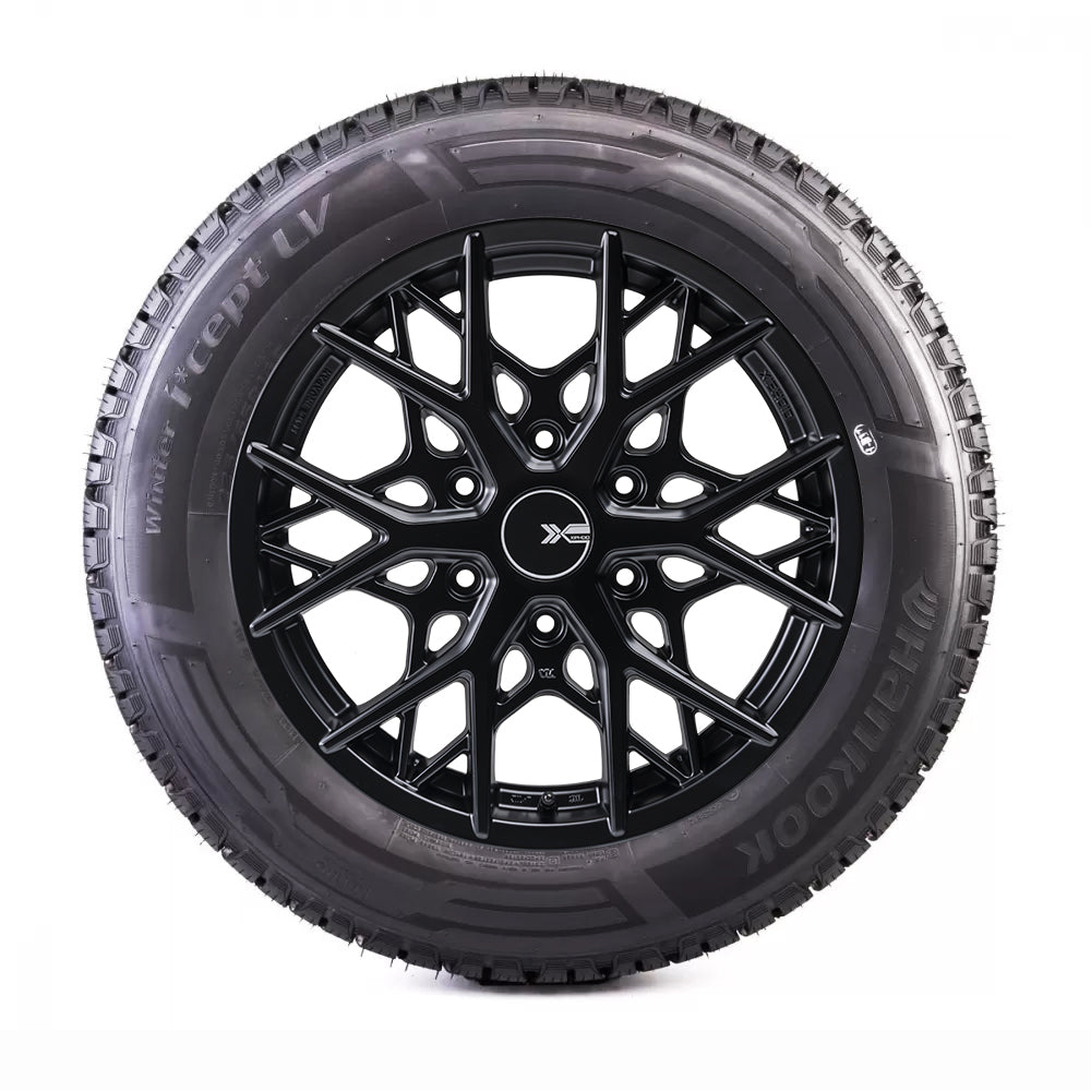 KBRACING17 × スタッドレスタイヤ　ホイール4本セット　HANKOOK WINTER ICEPT LV RW12 (コピー)