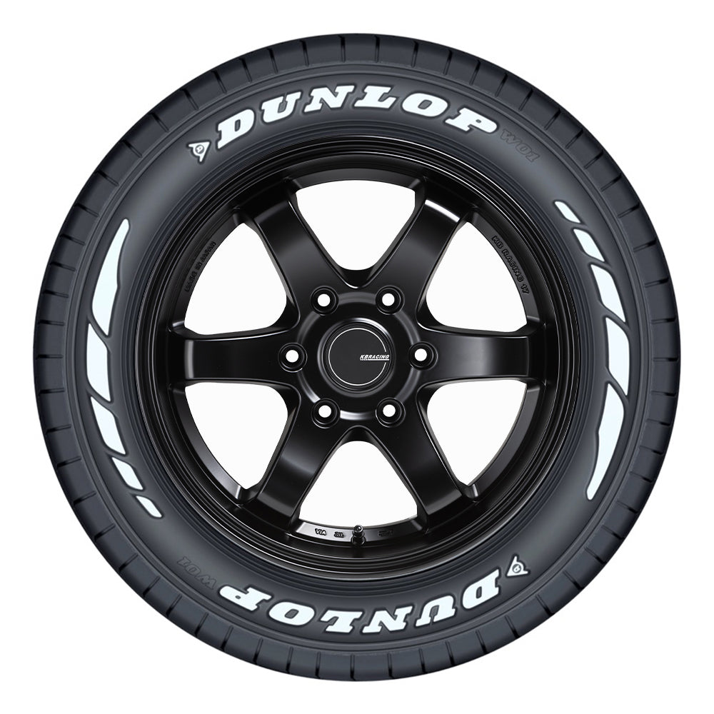 KBRACING17 × ダンロップ W01 for WINTER　スタッドレス4本セット