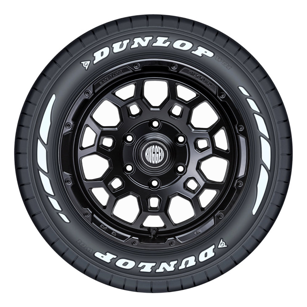 RUGGED ROCK × ダンロップ W01 for WINTER 4本セット