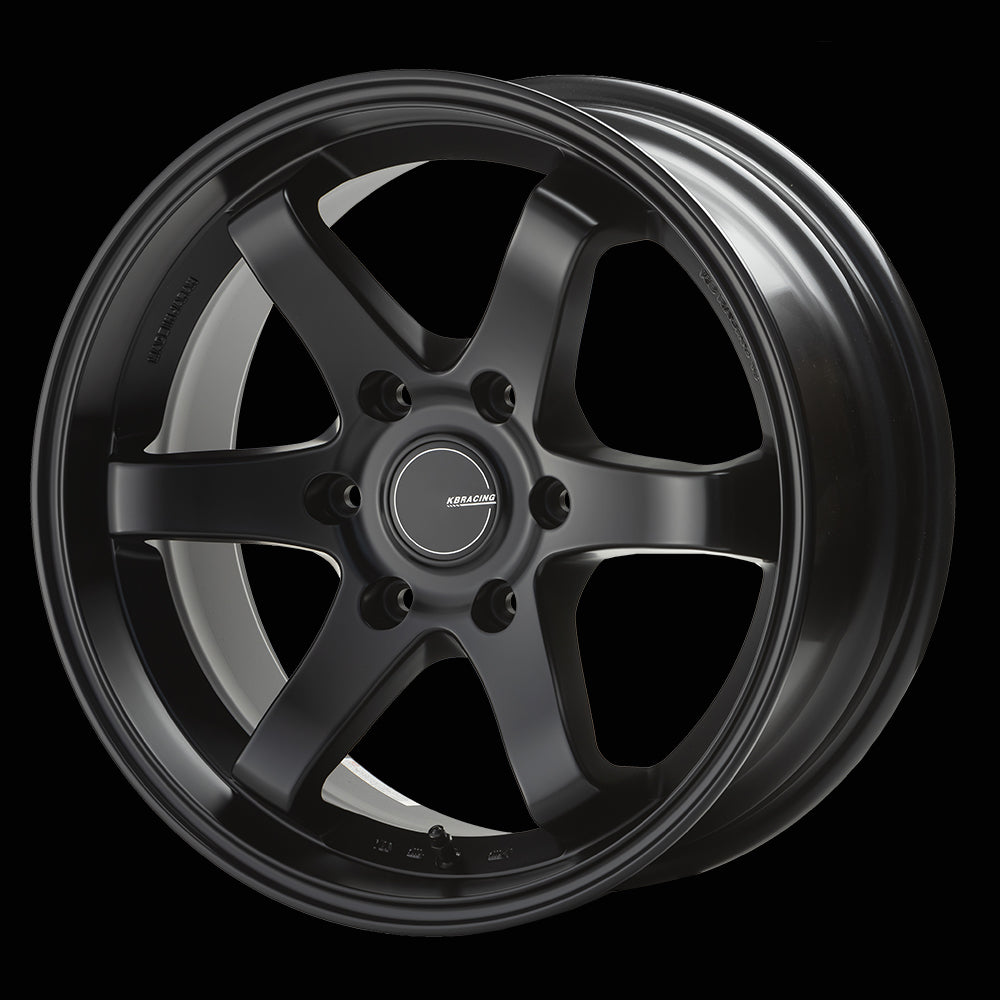 KBRACING18 MAX × オーレンカウンター タイヤホイール4本セット【ブラックレター】