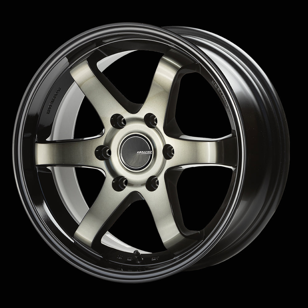 KBRACING18 MAX × オーレンカウンター タイヤホイール4本セット【ブラックレター】