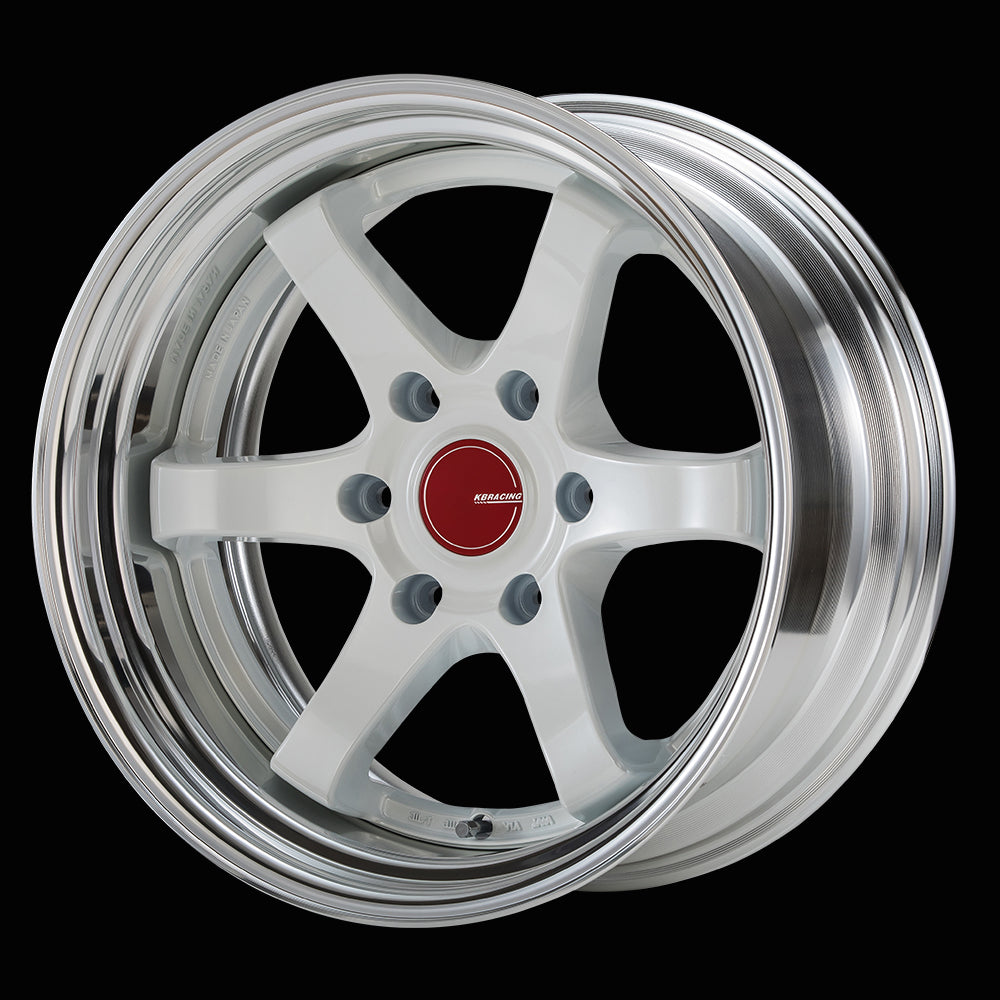 KBRACING2 2 Piece Wheels 17inch <Rever Slim> 4pcs set [BUANJAPAN]