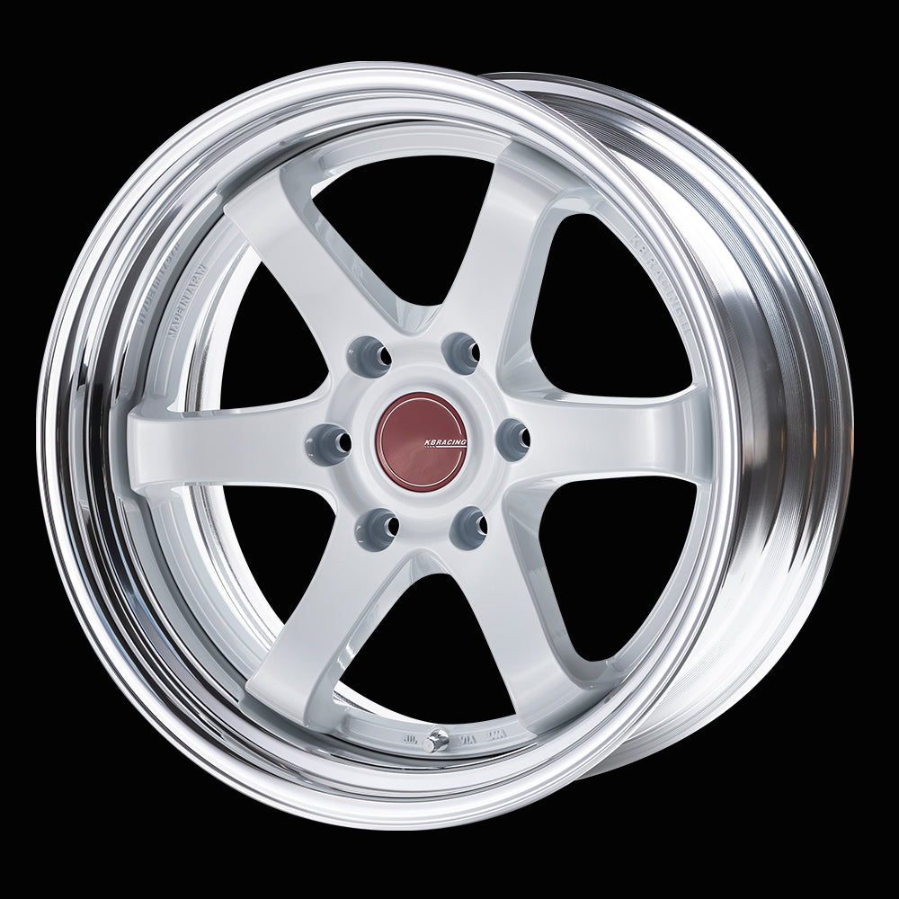 KBRACING2 2 Piece Wheels 18inch <River Slim> 4pcs set [BUANJAPAN]