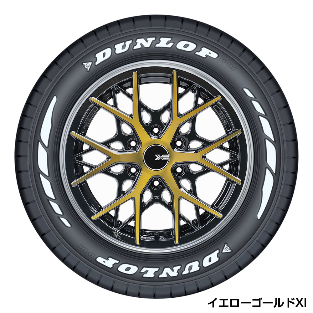 XIPHOID × ダンロップ W01 for WINTER　スタッドレスタイヤ　4本セット