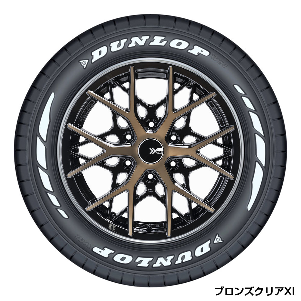 XIPHOID × ダンロップ W01 for WINTER　スタッドレスタイヤ　4本セット