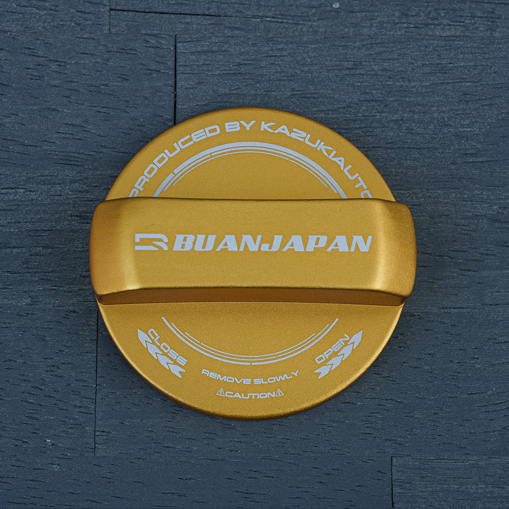 Fuel cap aluminum cover